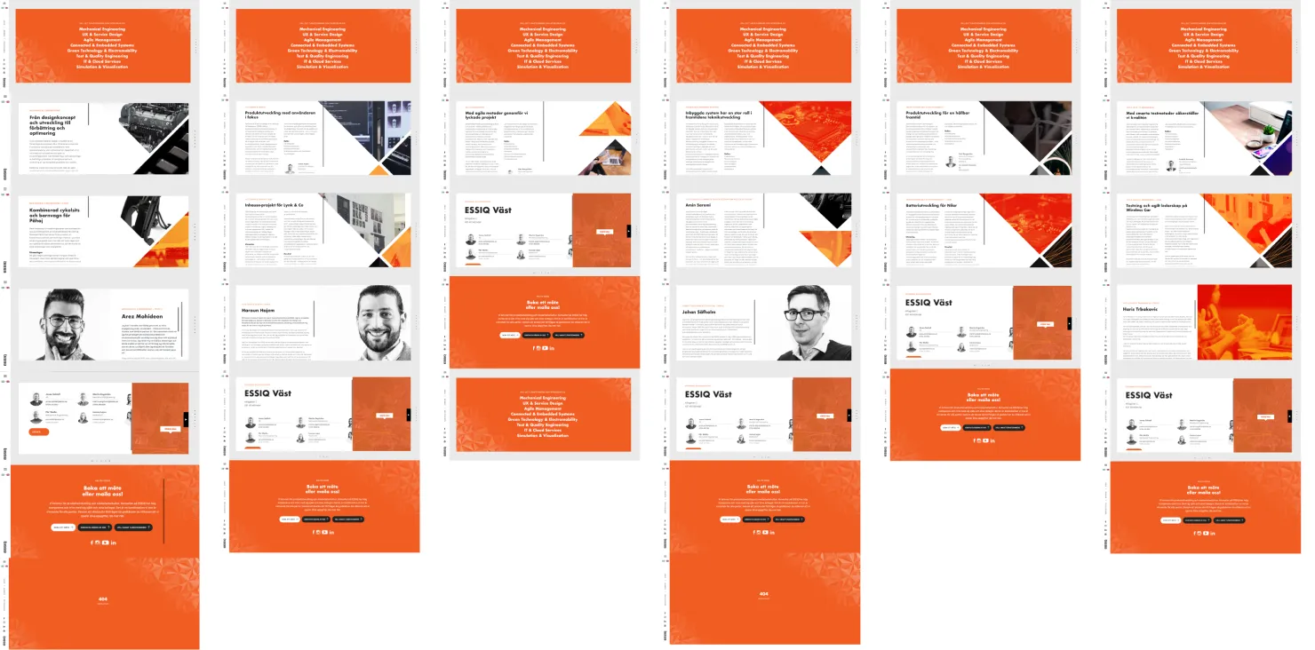 More pages from the previous ESSIQ website